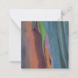 Abstract Of Rainbow Gum Tree Card