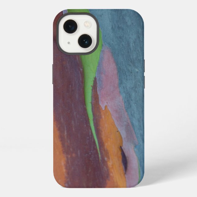 Abstract Of Rainbow Gum Tree iPhone Case (Back)