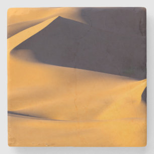 Abstract of sand dune stone coaster