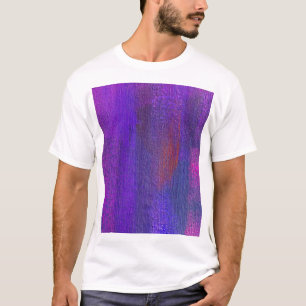 Abstract Oil: Canvas Texture Background. T-Shirt