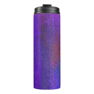 Abstract Oil: Canvas Texture Background. Thermal Tumbler