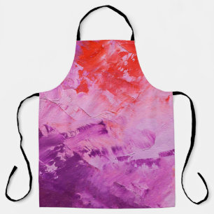 abstract oil paint texture on canvas, background apron