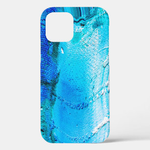 Abstract oil paint texture on canvas, background. iPhone 12 case