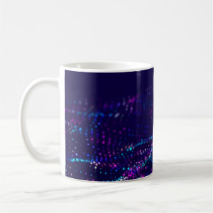 abstract oil paint texture on canvas, backgroundba coffee mug