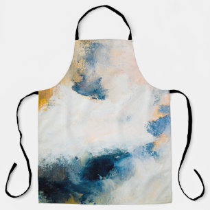Abstract oil texture background. Paint on canvas. Apron