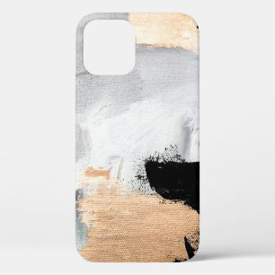 Abstract oil texture background. Paint on canvas.  iPhone 12 Case