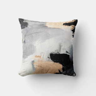 Abstract oil texture background. Paint on canvas. Cushion