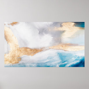 Abstract oil texture background. Paint on canvas.  Poster
