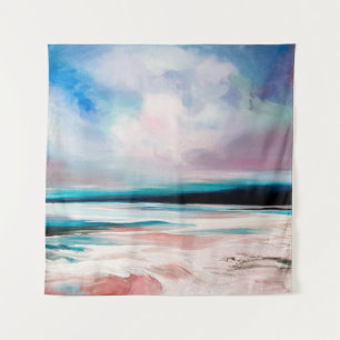 Abstract oil texture background. Paint on canvas.  Tapestry