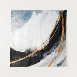 Abstract oil texture background. Paint on canvas.  Tapestry