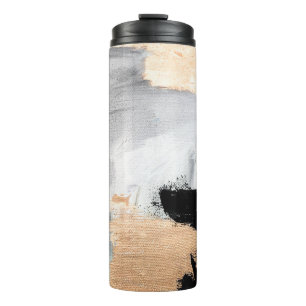 Abstract oil texture background. Paint on canvas. Thermal Tumbler