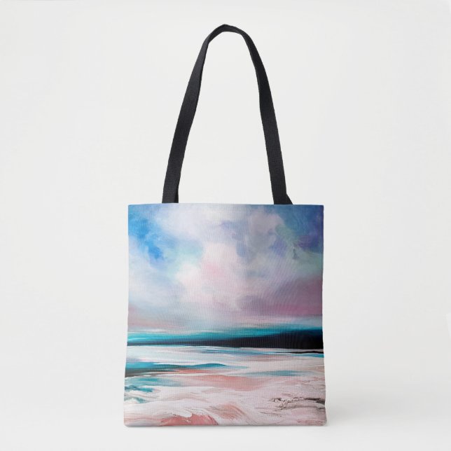Abstract oil texture background. Paint on canvas.  Tote Bag (Front)