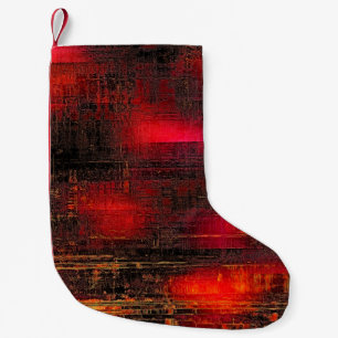 Abstract old background or faded grunge texture. W Small Christmas Stocking
