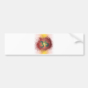 Abstract-Om 1 Bumper Sticker