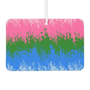 Abstract Omniromantic Pride Flag Car Air Freshener