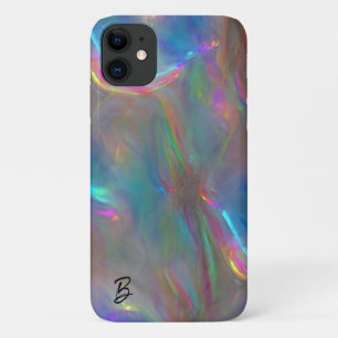 Abstract Opal Personalised Phone Case