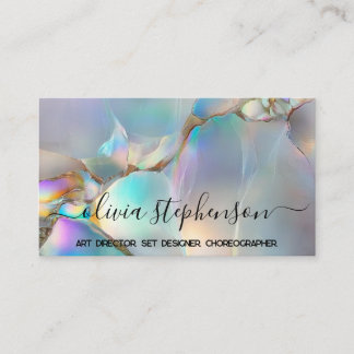 Abstract Opalescent  Business Card
