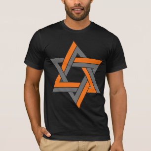 Abstract Optical Illusion Design Men's T-Shirts