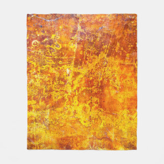 Abstract orange background texture concrete wall,  fleece blanket