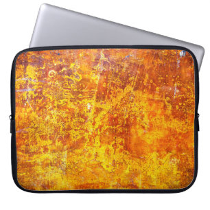 Abstract orange background texture concrete wall, laptop sleeve