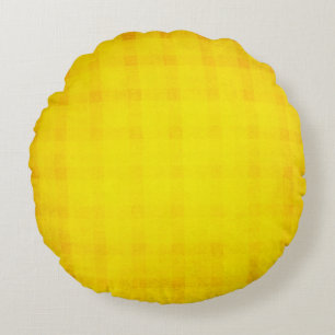 abstract orange background with vintage grunge bac round cushion