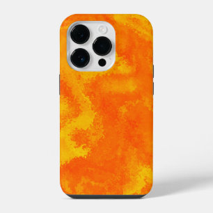 Abstract Orange Yellow Diffusion iPhone 14 Pro Case