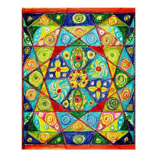 Abstract order poster (Front)