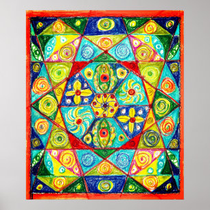 Abstract order poster