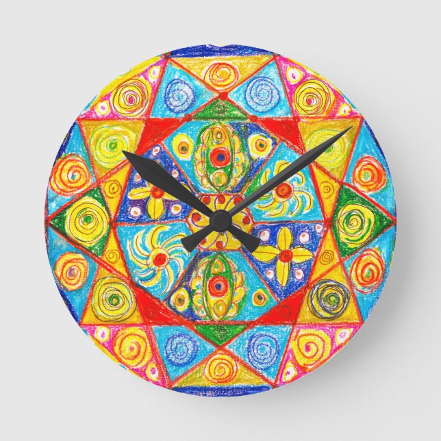 Abstract order round clock (Front)