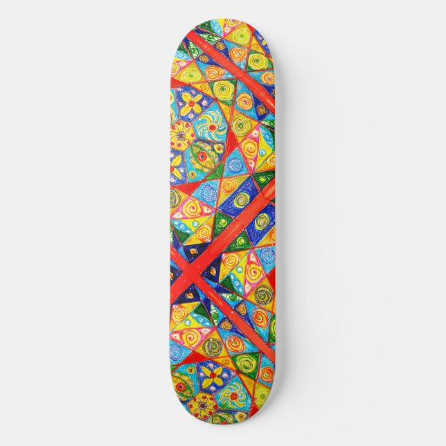 Abstract order skateboard (Front)