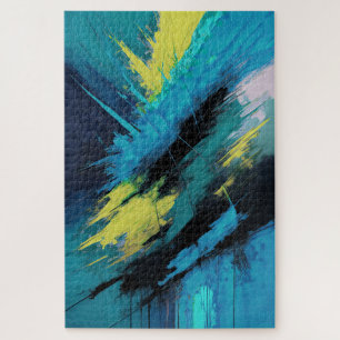 Abstract Organic Painting Jigsaw Puzzle