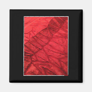 Abstract Organic Photography Crumpled Fabric Stick Magnet