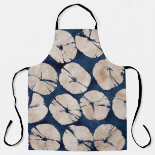 Abstract oriental floral motif. Seamless pattern.p Apron