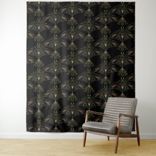 Abstract ornamental modern decor jewellery art dec tapestry
