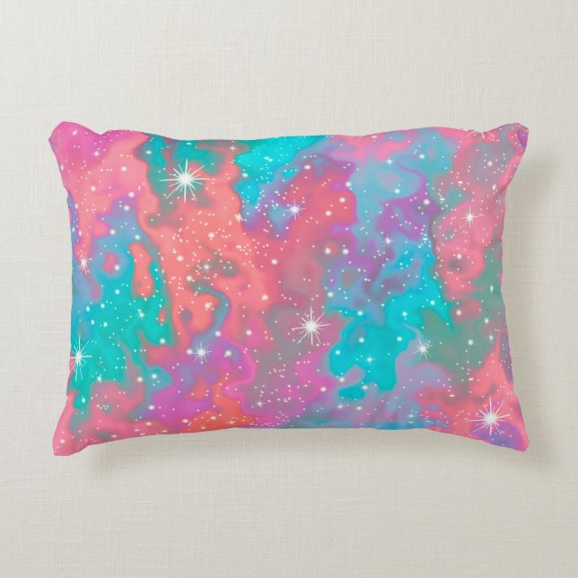 Abstract Outer Space Artwork | Accent Pillow (Front)
