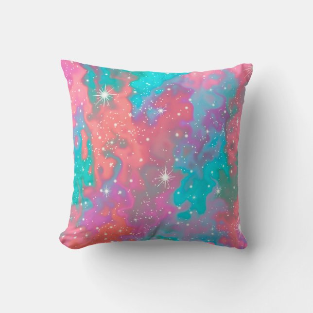 Abstract Outer Space Artwork | Throw Pillow (Front)