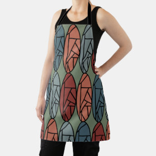 Abstract Ovals Apron
