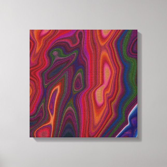 Abstract Overload Canvas Print (Front)