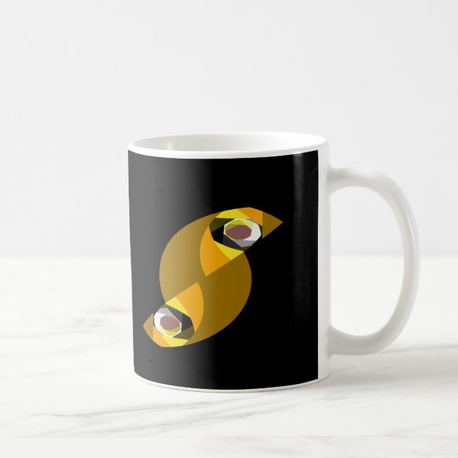 ABSTRACT OWL COFFEE MUG (Right)