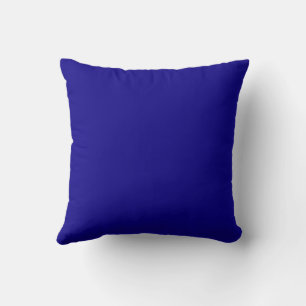 Abstract paint blue cushion