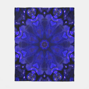 Abstract Paint Brush Ink Explode Spread Smooth Con Fleece Blanket