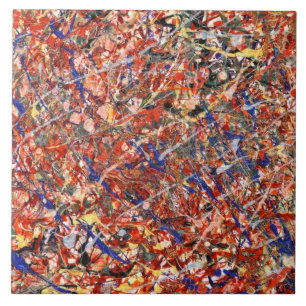 Abstract - Paint - Clown Suicide Tile