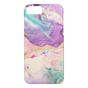Abstract Paint Marbling iPhone 8/7 Case