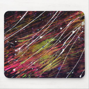 Abstract Paint Mouse Mat