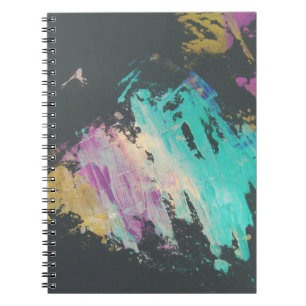 Abstract Paint Notebook