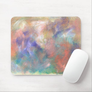 Abstract Paint Pattern Mouse Mat