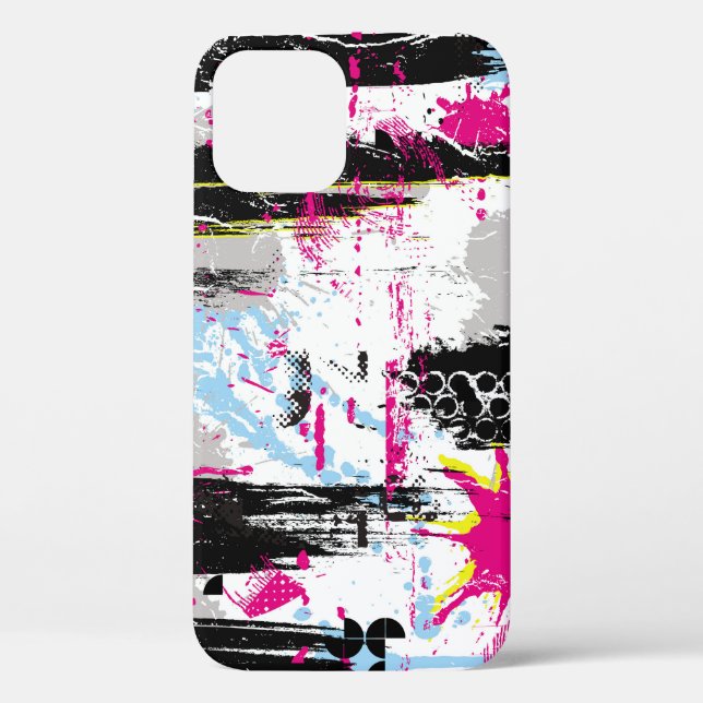 Abstract paint splash, seamless pattern. Case-Mate iPhone case (Back)