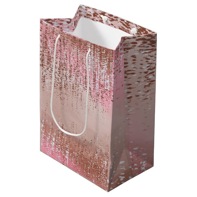 Abstract Paint Splatter Gift Bags (Front Angled)