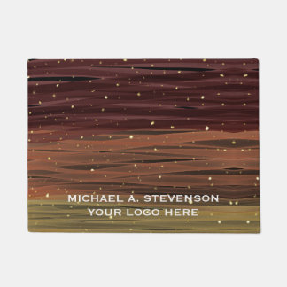 Abstract Paint Strokes Customised Doormat