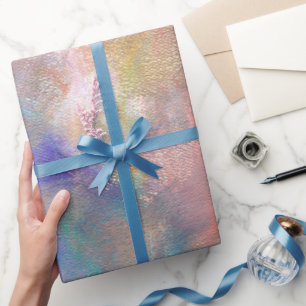 Abstract Paint Wrapping Paper